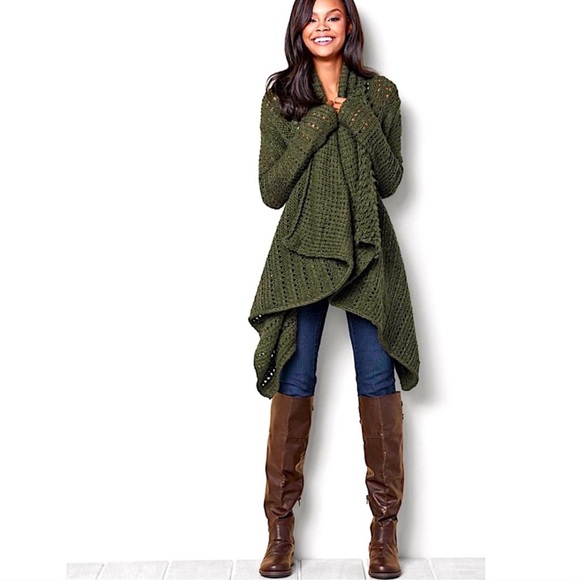 EUC VENUS Open Knit Cardigan - Picture 1 of 9